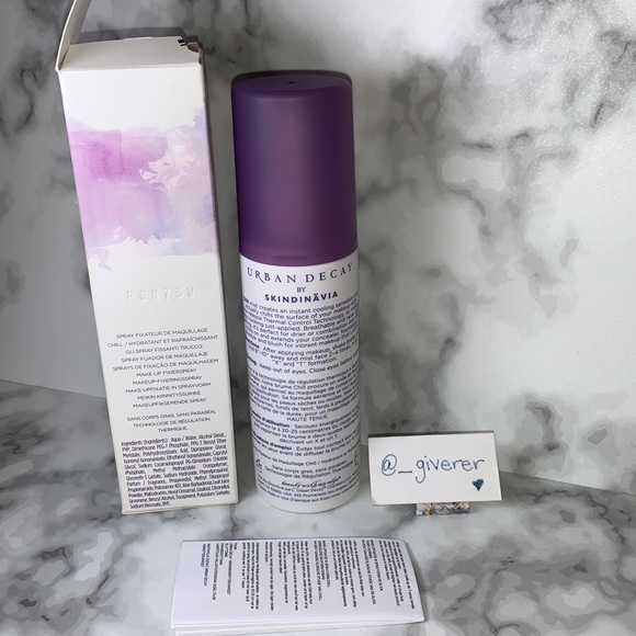 NIB CHILL Urban Decay Setting Spray - Picture 3 of 10